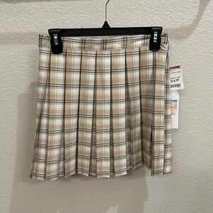 Plaid Skirt